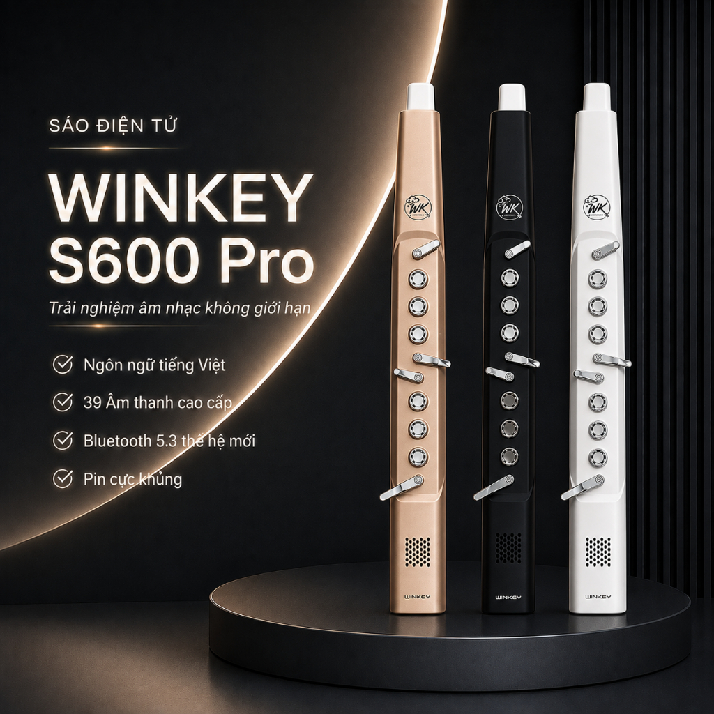 Sáo điện tử WINKEY S600 Pro